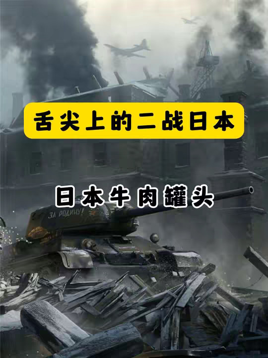 舌尖上的二战日本 日本牛肉罐头