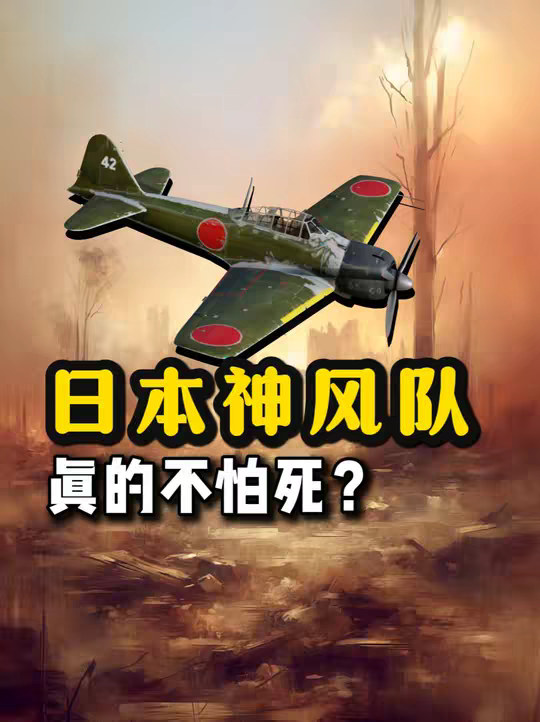 二战日本神风特攻队，真的不怕死吗？