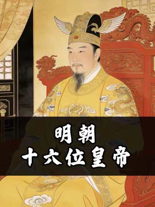 一口气看完明朝十六位皇帝。