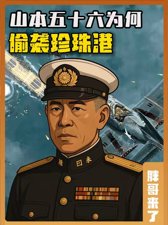 山本五十六自己都知道和美国开战就是送，为什么还敢偷袭珍珠港？