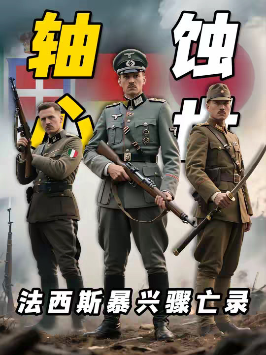 二战轴心国只有3个，为什么就敢于挑战全世界？