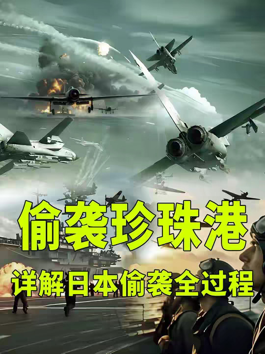 一口气看完珍珠港事件完整全过程，日本为何敢偷袭珍珠港？ 本视频将一口气带你看完珍珠港事件完整全过程。 @DOU+小助手