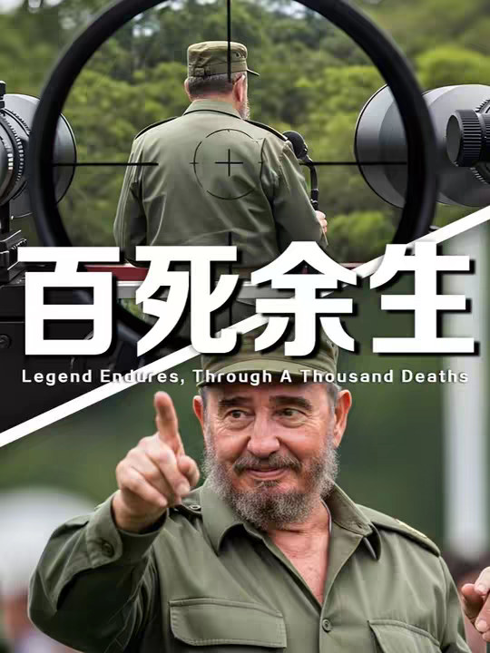 卡斯特罗：九任总统接力暗杀 638 次，硬抗半个世纪终成传奇