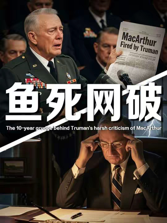 文官总统VS五星上将：杜鲁门痛骂麦克阿瑟背后的10年恩怨