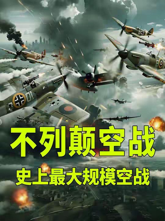 一口气看懂不列颠空战，人类史上最大规模空战，到底有多惨烈？ 本视频将一口气带你看完不列颠空战完整全过程！