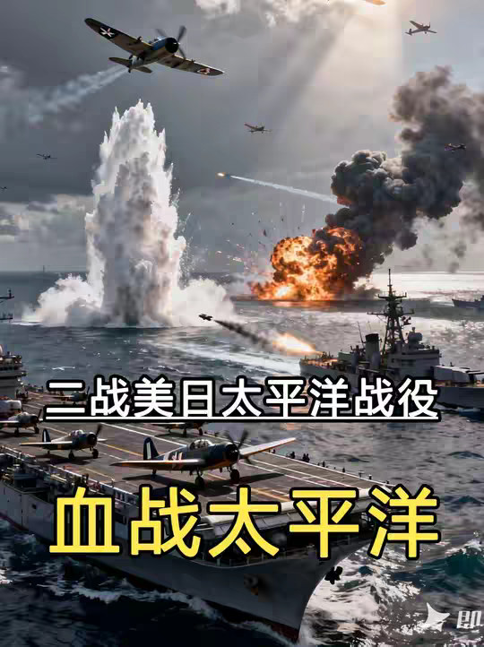血战太平洋：一口气带你完整的了解，二战最血腥的太平洋战争，日本覆灭的战役