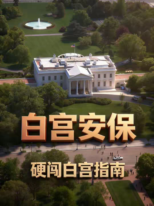 白宫安保-硬闯白宫指南 想硬闯白宫？屋顶狙击手是第一道关卡，4 米钢筋墙、疯批马犬、红外天网、战机导弹层层锁死！千亿安保却被一把折叠刀羞辱，地下核掩体才是终极底牌！