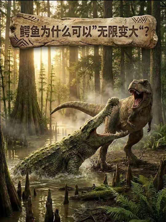 理论上鳄鱼可以“无限变大”吗？