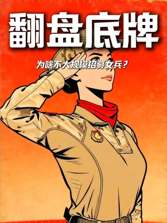 为啥不大规模派女兵冲前线？答案颠覆认知，她们才是战后翻盘底牌