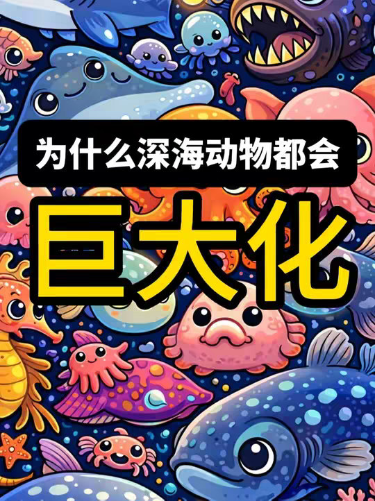 为什么深海的动物都会巨大化
