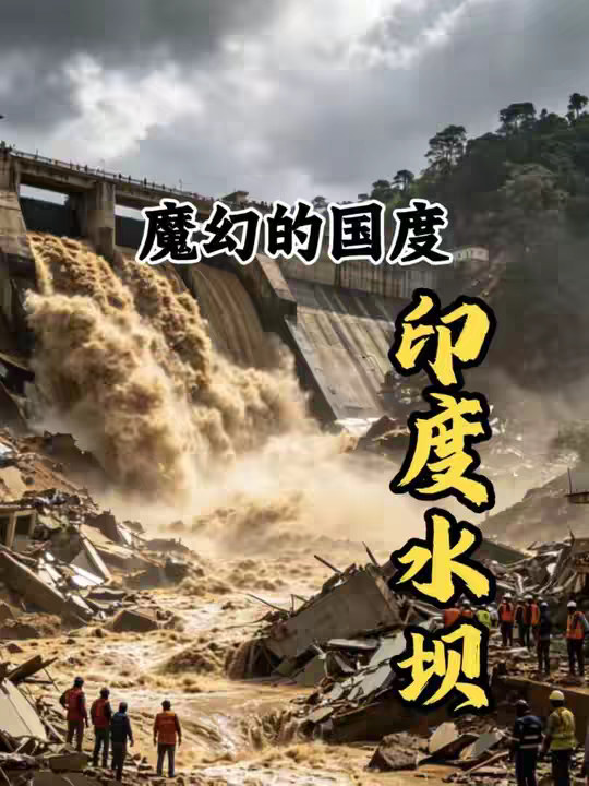 耗时42年修水坝，启用24小时内坍塌！印度的基建究竟多魔幻