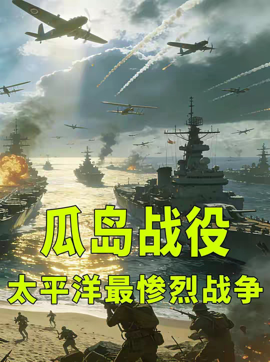 一口气看懂瓜岛战役全过程：日军从狂妄到崩盘，到底经历了什么？ 很多人认为中途岛海战是太平洋战争的转折点！其实真正打垮日本的，是这场因为一座机场引发的争夺战，本期视频全程硬核史实，带你完整还原瓜达尔卡纳尔岛战役的全部真相。