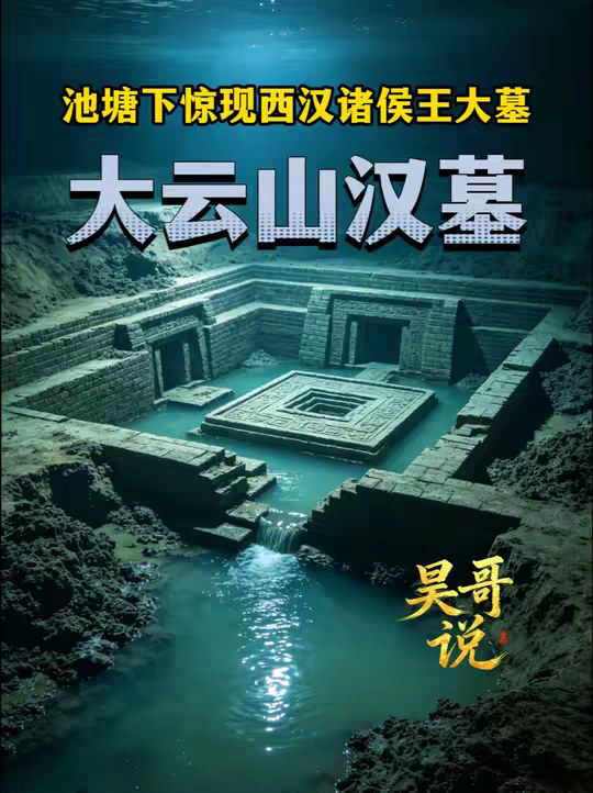 池塘下惊现西汉诸侯王大墓，四个盗墓贼命丧黄泉！