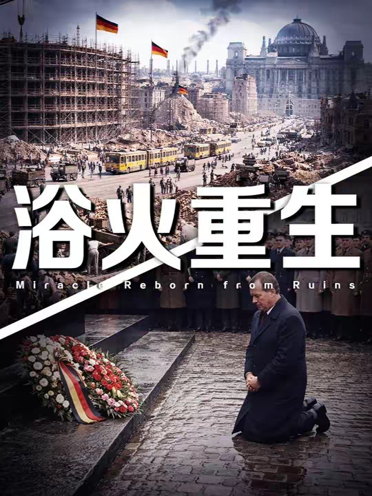 二战后的德国，为什么能再次崛起？