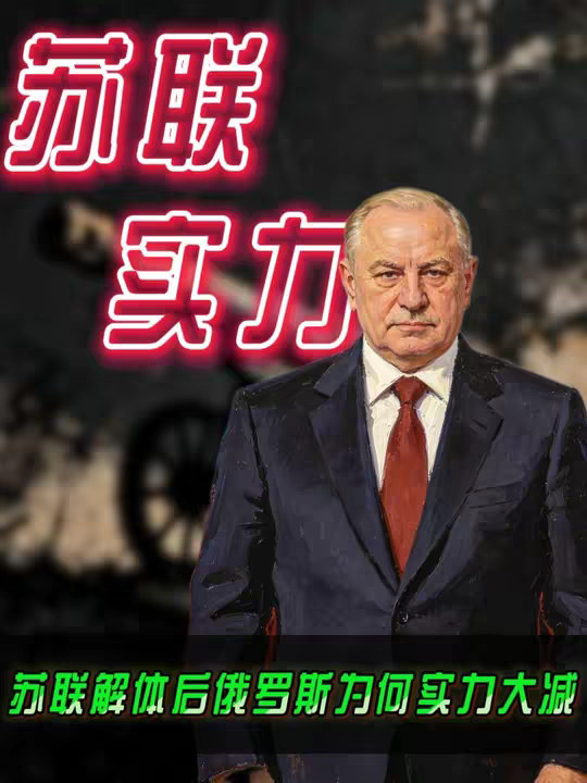 苏联解体只是丢了24%领土，为何实力会与原先差距千里？