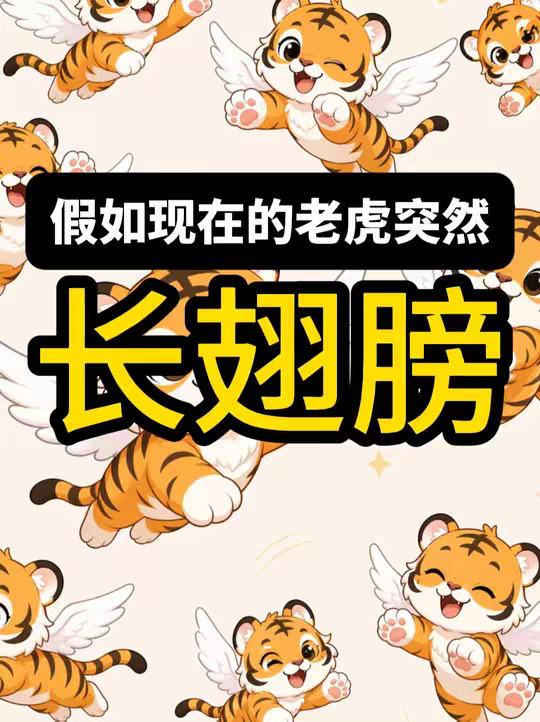 如果老虎长出翅膀会发生什么
