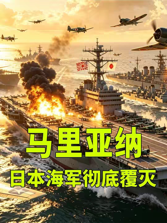 马里亚纳海战：一场“猎火鸡大赛”，如何把日本海军彻底打灭绝？ 【太平洋终极航母决战】马里亚纳海战：人类史上最大航母对决・日本海军彻底覆灭纪实，马里亚纳海战、菲律宾海海战、阿号作战、小泽治三郎、斯普鲁恩斯、米切尔、大凤号、翔鹤号、飞鹰号、穿梭轰炸、VT 信管、猎火鸡大赛、绝对国防圈、蛙跳战术