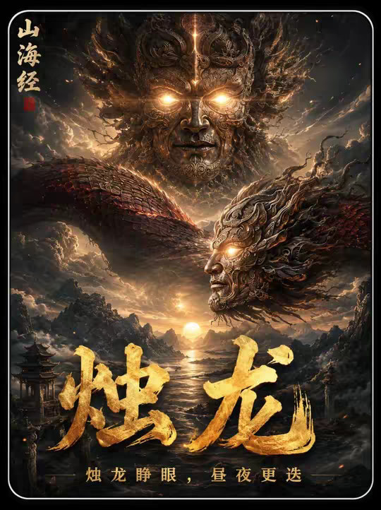 山海经最神秘的烛龙，比应龙更恐怖的上古神，本不该存在于神话