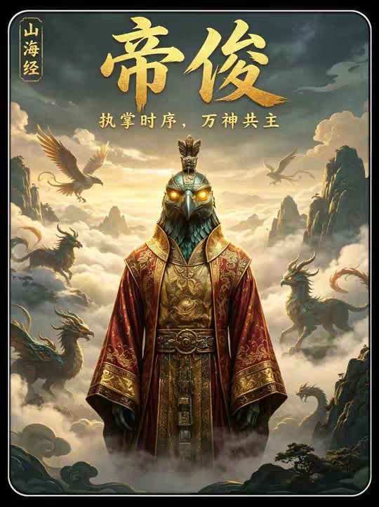 帝俊修改版，上古神话溯源：为何帝俊淡出华夏正统叙事