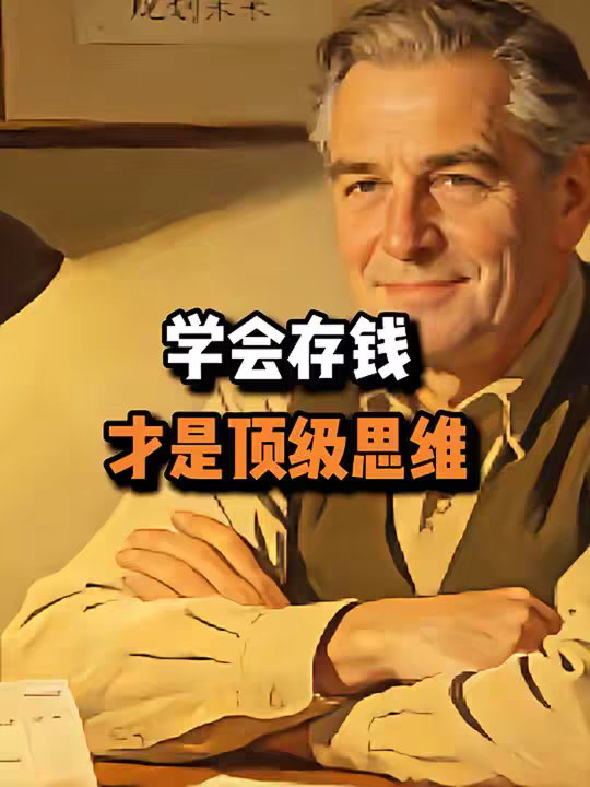 存钱还是顶级清醒 千万不要小看身边节俭的人，节俭不是小气、抠门，而是清醒与底气！