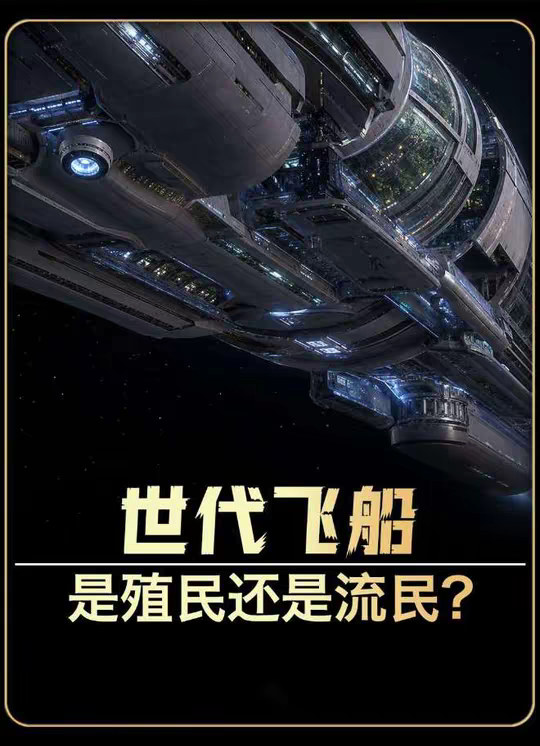 世代飞船是殖民还是流民？