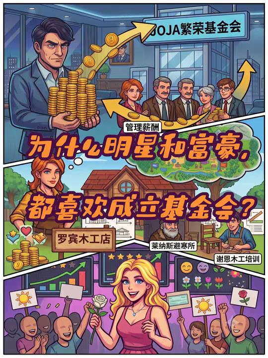 为什么明星和富豪，都喜欢成立基金会？ 如果公益和私利可以同时发生，那它还算公益吗？我用了三个故事故意"骗"了你，直到最后一分钟，才告诉你真正想表达的东西