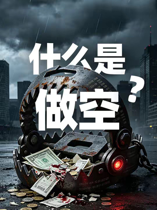 一口气带你轻松看懂做空 为什么说普通人不要轻易做空？