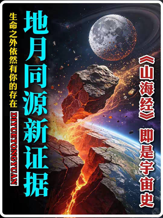 地月本是同根生？嫦娥六号月壤分析实锤！《山海经》即是宇宙史。