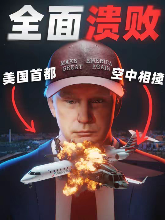 一场本可避免的悲剧，是如何在“全球最安全空域”中发生的？ 2025年1月29日，在距离白宫仅6公里的波托马克河上空，一架载有64人的民航客机和一架正在执行训练任务的美国陆军“黑鹰”直升机迎面相撞，导致67人不幸罹难。另人费解的是，这起事故发生在全球雷达监控最严密、飞行规则最苛刻的美国首都华盛顿特区。两组经验丰富的飞行员、本该在关键时刻发出预警的空中防撞系统，以及拥有全局视角的塔台管制员，为什么在撞击前全部失去了作用？本期华盛顿撞机事故深度纪实，将为您揭开美国航空安全一环扣一环的溃败过程。