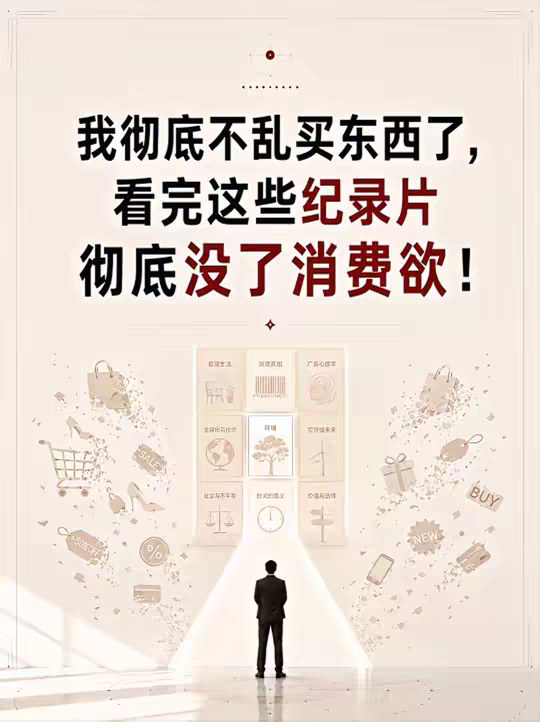 我彻底不乱买东西了，看完这些纪录片彻底没了消费欲！