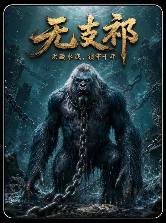 五十头牛都拉不住的无支祁，为什么会被封锁，与孙悟空又有何关联