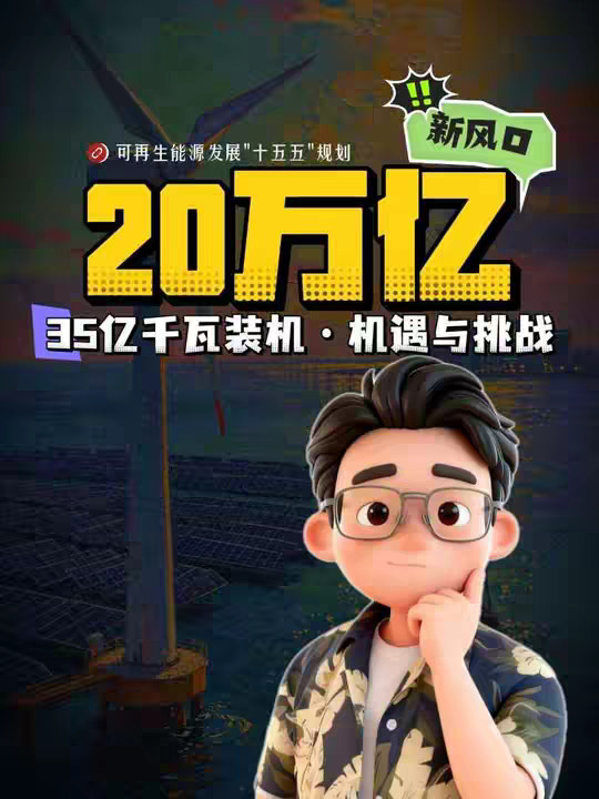历史性转折！新能源正式“上位”，20万亿将投向何方？ 深度拆解可再生能源发展"十五五"规划：储能、电网、氢能如何重塑中国能源底座？