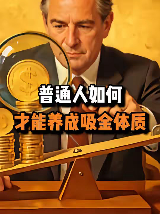 普通人如何才能养成吸金体质，不是努力没用，是你的努力没有复利