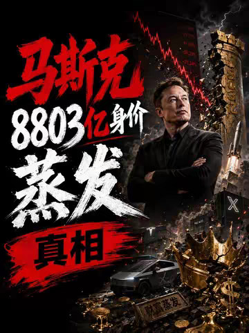 马斯克8803亿身价蒸发真相 马斯克五天亏掉8803亿，比其所有公司利润总和还多！揭秘这惊人数字背后的故事与资本游戏，以及对普通人的影响。