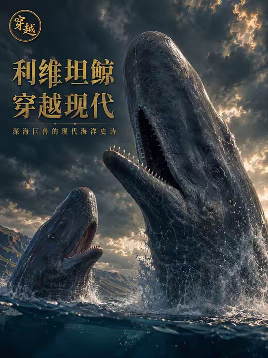 假如3头巅峰期的利维坦鲸 突然穿越到现代南太平洋 它们能杀穿整条食物链 重新坐上海洋霸主的宝座吗？