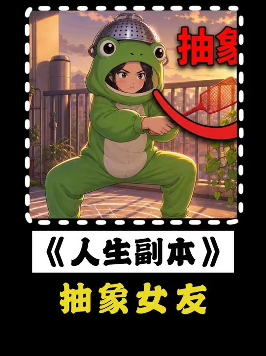 今天体验的人生副本是：你有一个反差感极强的抽象顶美女友。