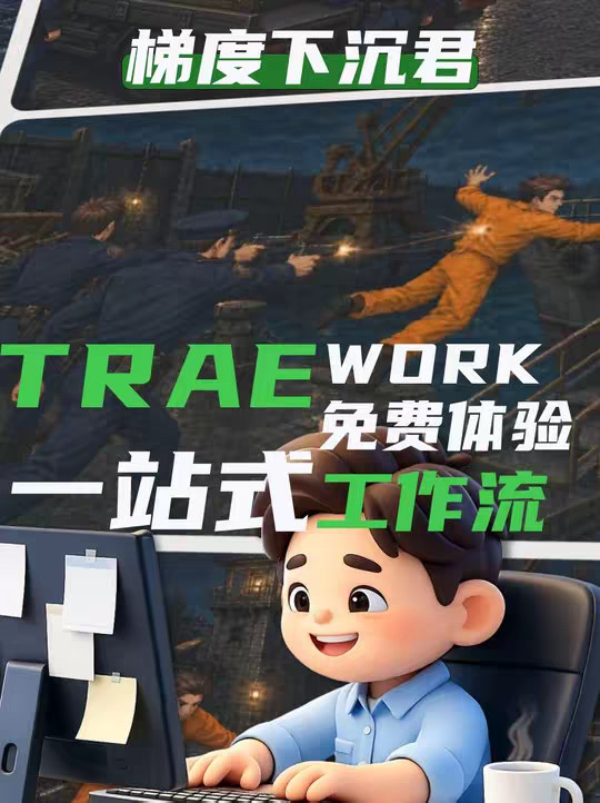 TRAE WORK！现在就能免费体验一站式工作流