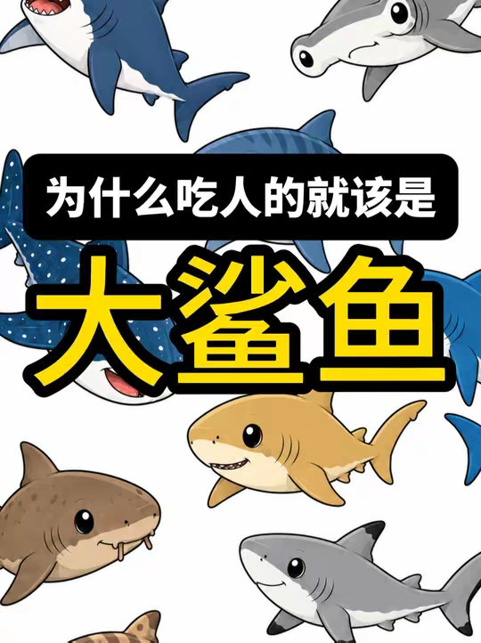 为什么人类对鲨鱼总有一种执念，觉得鲨鱼就应该吃人