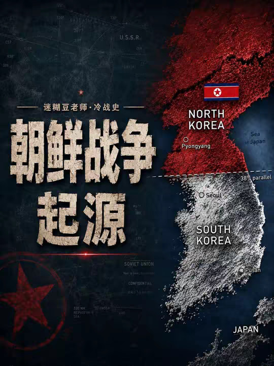 斯大林的野心，麦克阿瑟的权力欲，朝鲜的悲剧：朝鲜战争起源