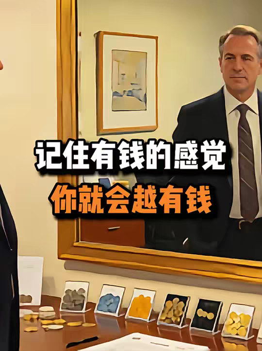 记住有钱的感觉，你就会越有钱