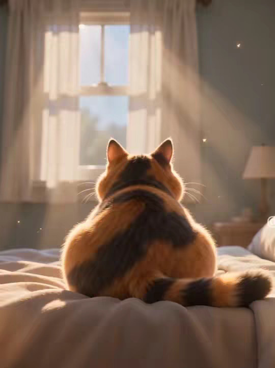 #猫咪把你当妈妈  #猫咪把你当孩子  #猫咪的信任  #猫咪的守护  #猫咪爱你的表现