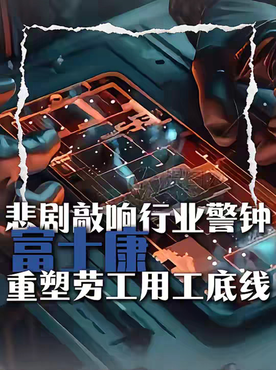 悲剧敲响行业警钟，富士康重塑劳工用工底线