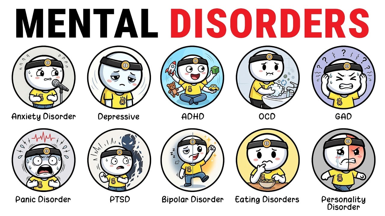 每种心理障碍及其影响详解